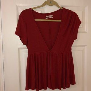 URBAN OUTFITTERS peplum top